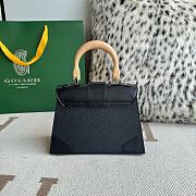 Goyard Saigon Mini Bag Black 20x7.5x15cm - 5