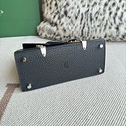 Goyard Saigon Mini Bag Black 20x7.5x15cm - 3
