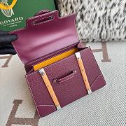 Goyard Saigon Mini Bag Purple 20x7.5x15cm - 3
