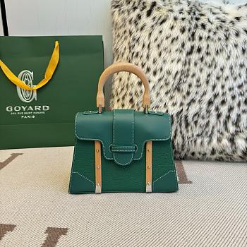 Goyard Saigon Mini Bag Green 20x7.5x15cm