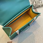 Goyard Saigon Mini Bag Green 20x7.5x15cm - 4