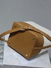 YSL Le 37 Bucket Bag Beige Brown 26x20x12cm - 6