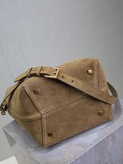 YSL Le 37 Suede Beige 26x20x12cm - 6