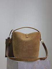 YSL Le 37 Suede Beige 26x20x12cm - 5