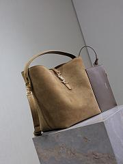 YSL Le 37 Suede Beige 26x20x12cm - 3