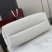 Gucci Softbit Maxi Shoulder Bag White 46x26x16cm - 6