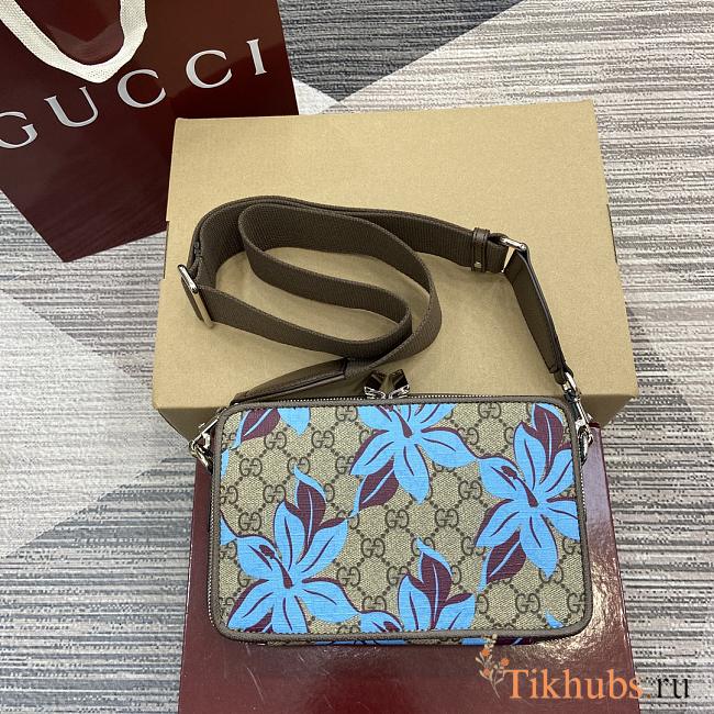 Gucci GG Printed Mini Bag 22.5x14x7.5cm - 1