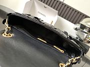 Chanel Flap Bag Bling Bling Black Gold 20x12X9cm - 5