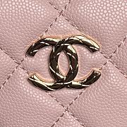 Chanel 25s Coco Crush Bag Pink Caviar 18.5x14.5x7cm - 6