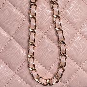 Chanel 25s Coco Crush Bag Pink Caviar 18.5x14.5x7cm - 5