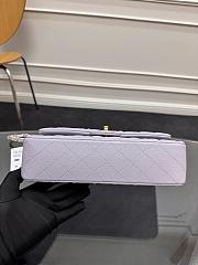 Chanel Flap Bag Light Purple Caviar Gold 25cm - 5