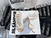 Rene Caovilla Chandelier Crystal-embellished Gold Sandals 10cm - 2