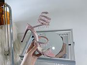 Rene Caovilla Chandelier Sandal Pink Heel 10cm - 5