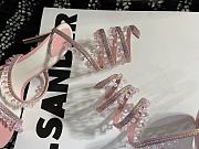 Rene Caovilla Chandelier Sandal Pink Heel 10cm - 3