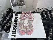 Rene Caovilla Chandelier Sandal Pink Heel 10cm - 2