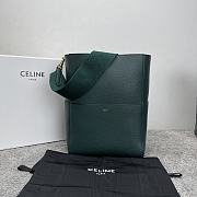 Celine Sangle Seau Green Bag 33x23x17cm - 1