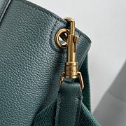 Celine Sangle Seau Green Bag 33x23x17cm - 2