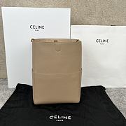 Celine Sangle Seau Beige Bag 33x23x17cm - 4