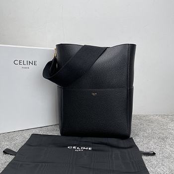Celine Sangle Seau Black Bag 33x23x17cm