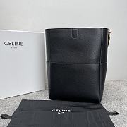 Celine Sangle Seau Black Bag 33x23x17cm - 2