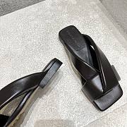 Bottega Veneta Black Slides - 3