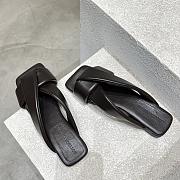 Bottega Veneta Black Slides - 4