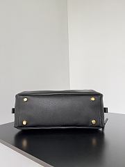 Balenciaga Carrie Small Bowling Bag Black Calfskin 30.9x11.9x11.9cm - 5