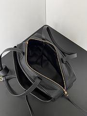 Balenciaga Carrie Small Bowling Bag Black Calfskin 30.9x11.9x11.9cm - 4