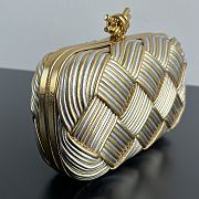 Bottega Veneta Intreccio Knotted Clutch 19x11.5x5cm - 5