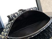 Dior 8 Belt Bag Beige Black Oblique 39x17x10.5cm - 6