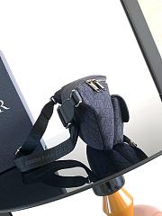 Dior 8 Belt Bag Black Oblique 39x17x10.5cm - 2