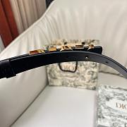 Dior D-Dream Belt Black Smooth Calfskin 2cm - 4