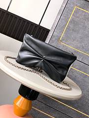 Chanel Clutch With Chain Black Lambskin 24x14x5cm - 2