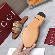 Gucci Slide Sandal with Horsebit Brown - 5