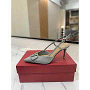 Valentino Garavani Grey Heel 8cm - 4