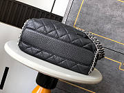 Chanel Chain Around Hobo Black Quilted 29x12x31cm - 6