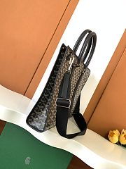 Goyard Morvan Black Tote Bag 39x6.5x29cm - 3