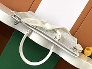 Goyard Morvan White Tote Bag 39x6.5x29cm - 5