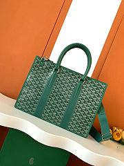 Goyard Morvan Green Tote Bag 39x6.5x29cm - 1