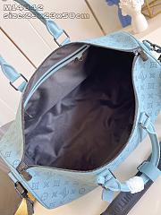 Louis Vuitton LV Keepall 50 Sky Blue 50x29x23cm - 3