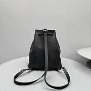 Loro Piana Extra Drawstring Backpack L27 Black 25x27x14cm - 4