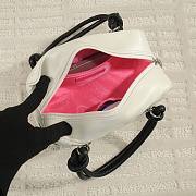 Chanel Cambon Bag White 21x12x9cm - 2