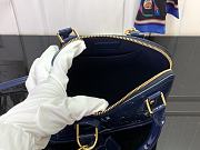 Louis Vuitton LV Alma BB Bag Blue 25x19x11cm - 5