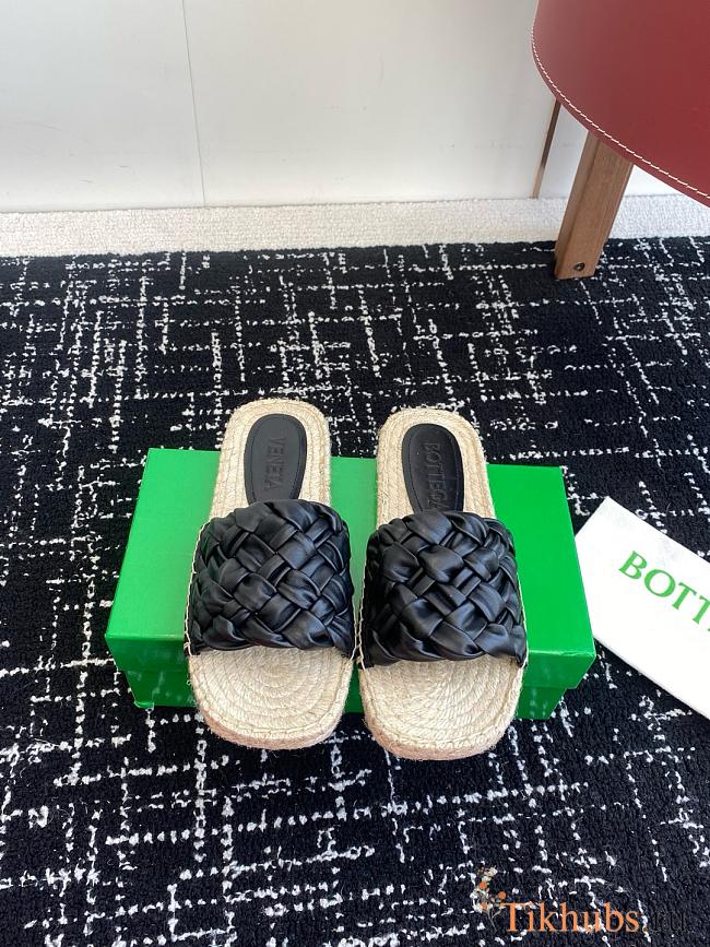 Bottega Veneta Jack Leather Espadrille Sandals - 1