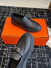Hermes Black Loafer 02 - 5