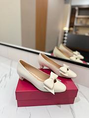 Valentino White Heel 5cm - 1