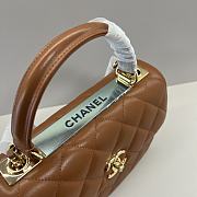 Chanel Trendy Lambskin Gold Hardware 25x12x17cm - 6