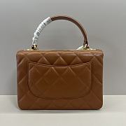 Chanel Trendy Lambskin Gold Hardware 25x12x17cm - 4