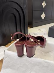 Chanel Slingback Pump Red Wine 6.5cm - 3