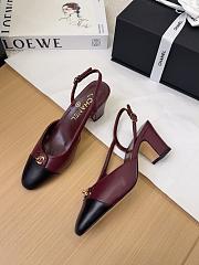 Chanel Slingback Pump Red Wine 6.5cm - 2